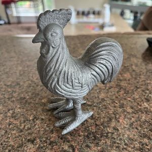 Rooster Figurine (Heavy!) Cast Iron